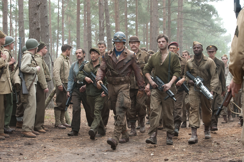 Illustration for article titled High-Res Captain America Stills: F*@% Yeah!